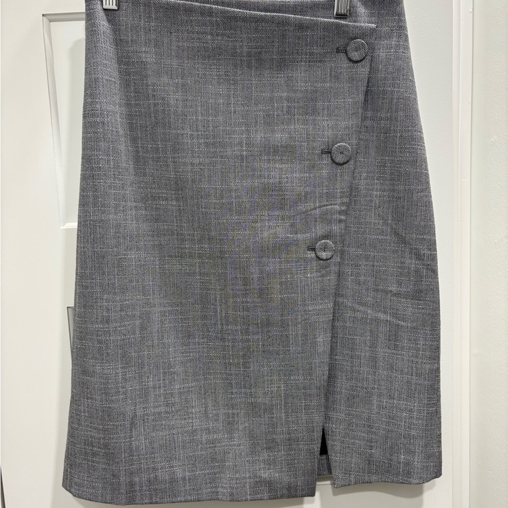 Club Monaco Gray Pencil Skirt